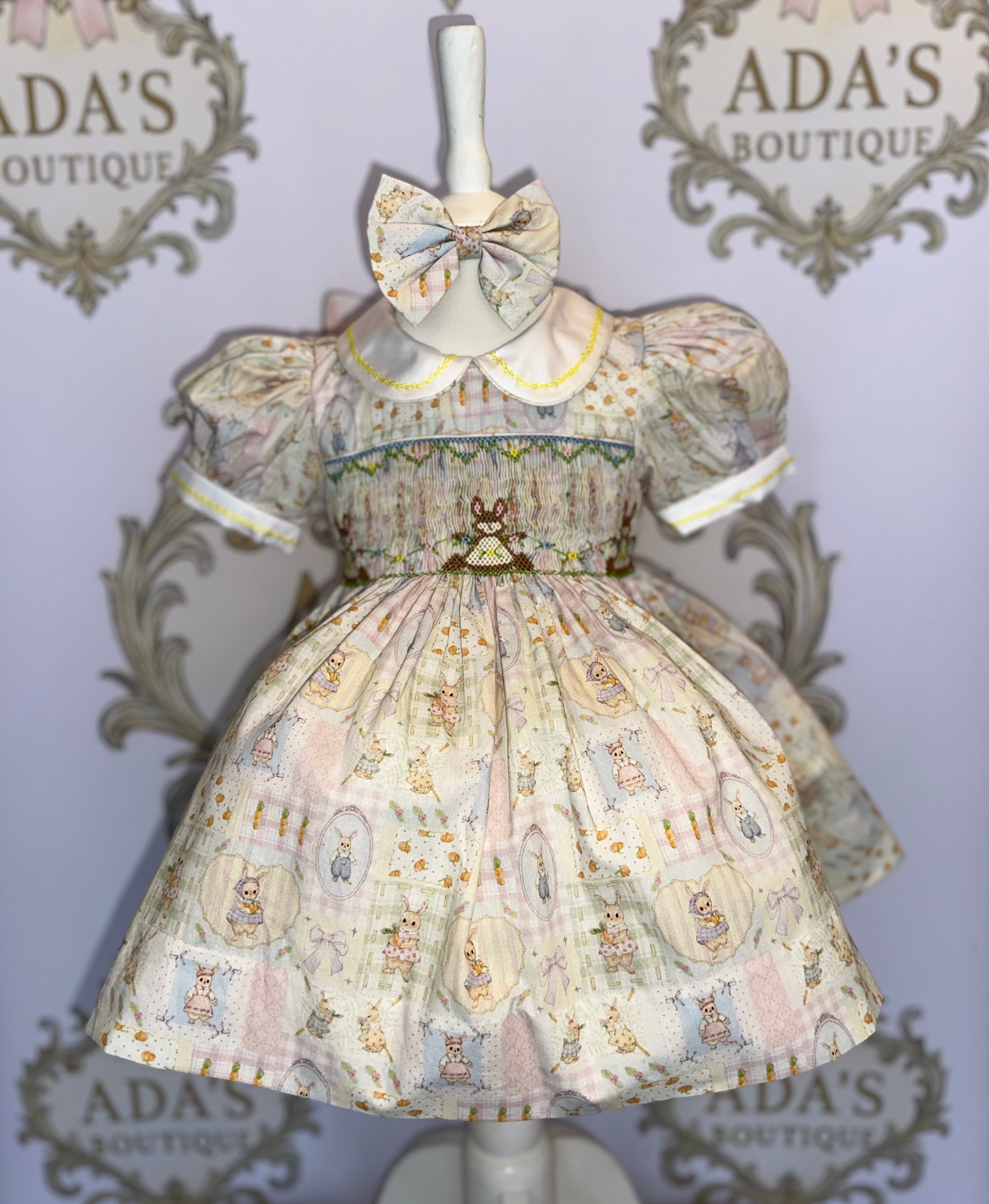 Bunny Smock Dress