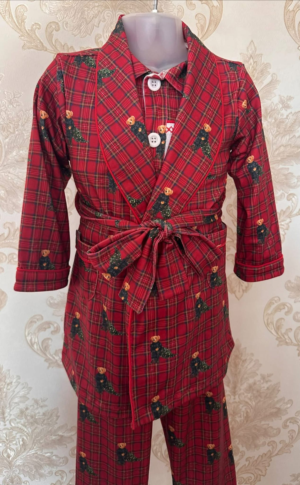PRE ORDER Boys Christmas Pjs & Night Coat bundle
