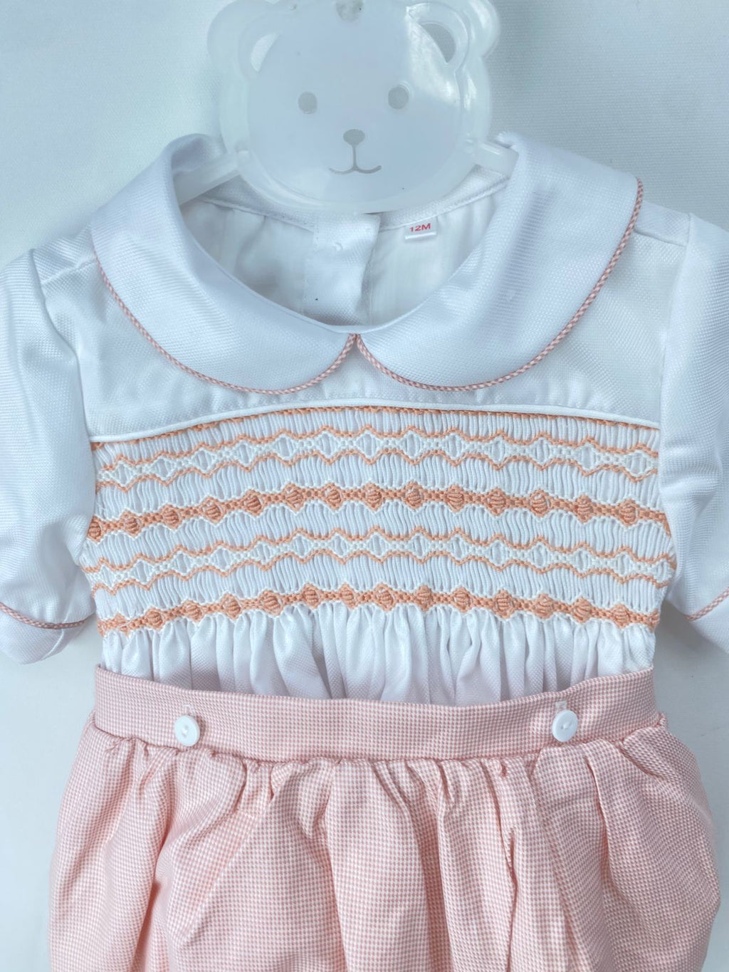 Peach Boys Smock Suit