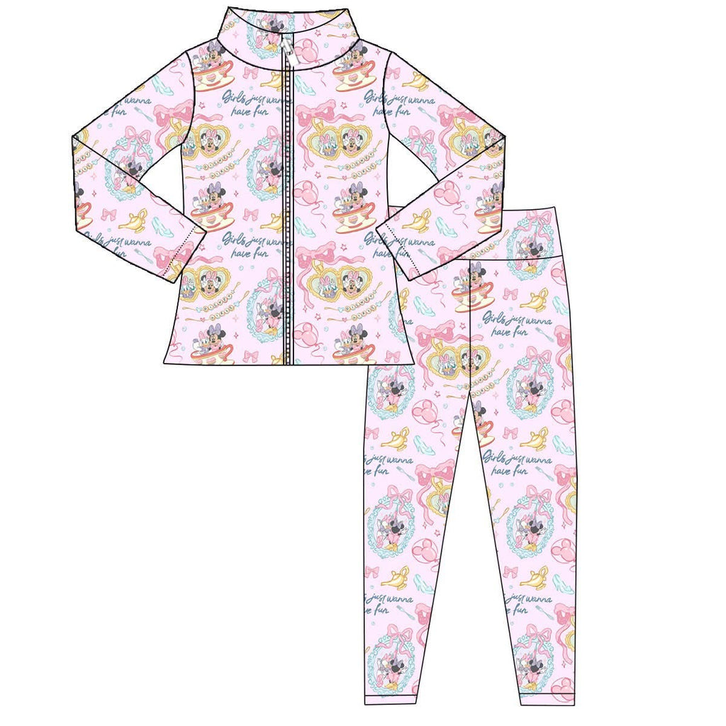 PRE ORDER Girls Minnie Gym Set
