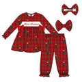 PRE ORDER Girls Christmas Smock Pjs