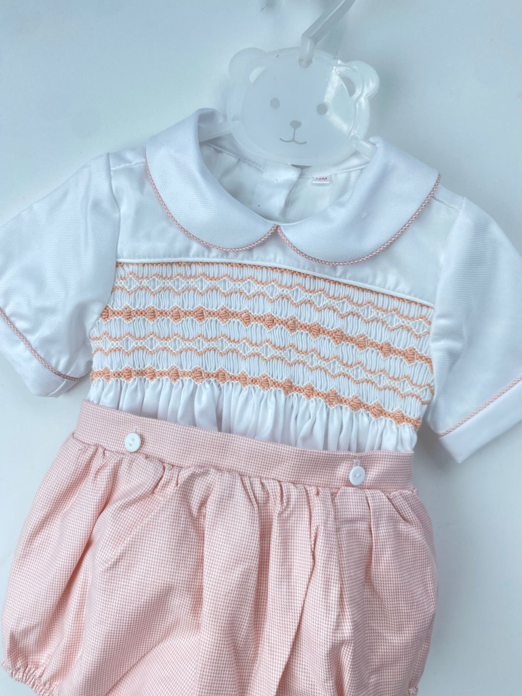 Peach Boys Smock Suit