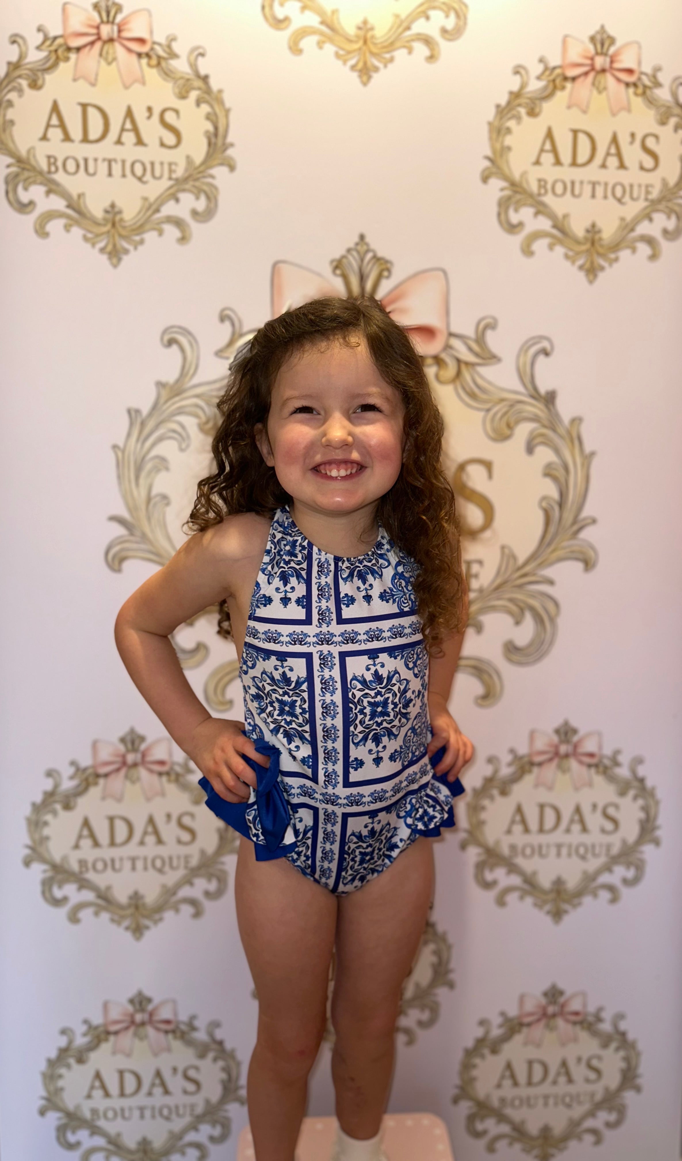 Girls Dolce Swimming Costume