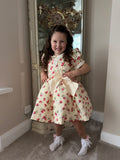 Girls Strawberry Classic Dress