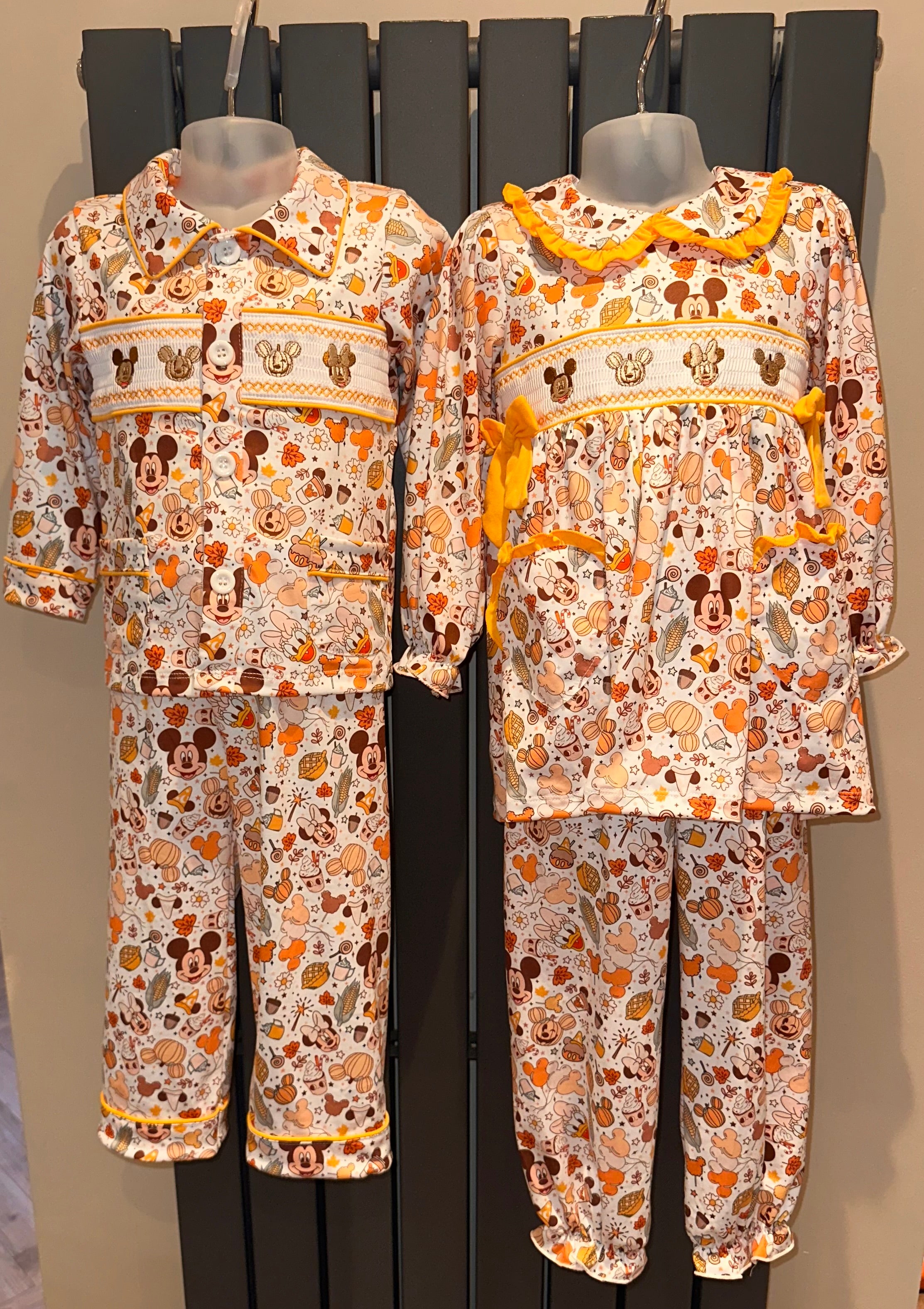 PRE ORDER Boys Halloween Smock Pjs