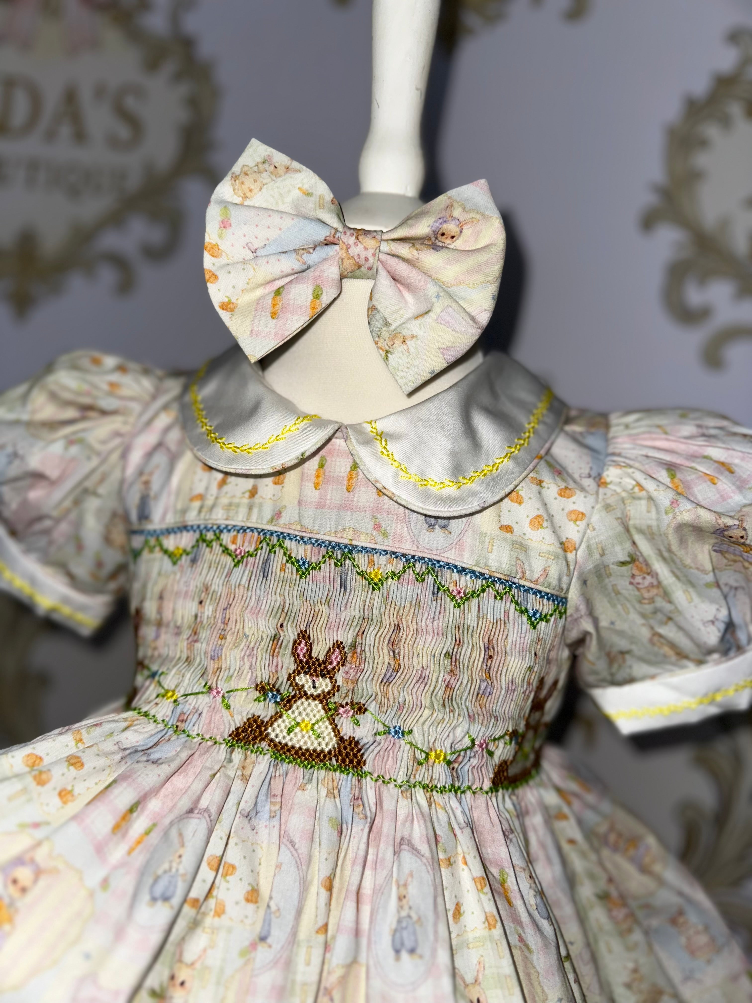 Bunny Smock Dress
